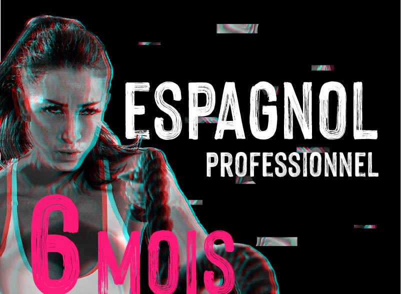 Formation espagnol professionnel 6 mois