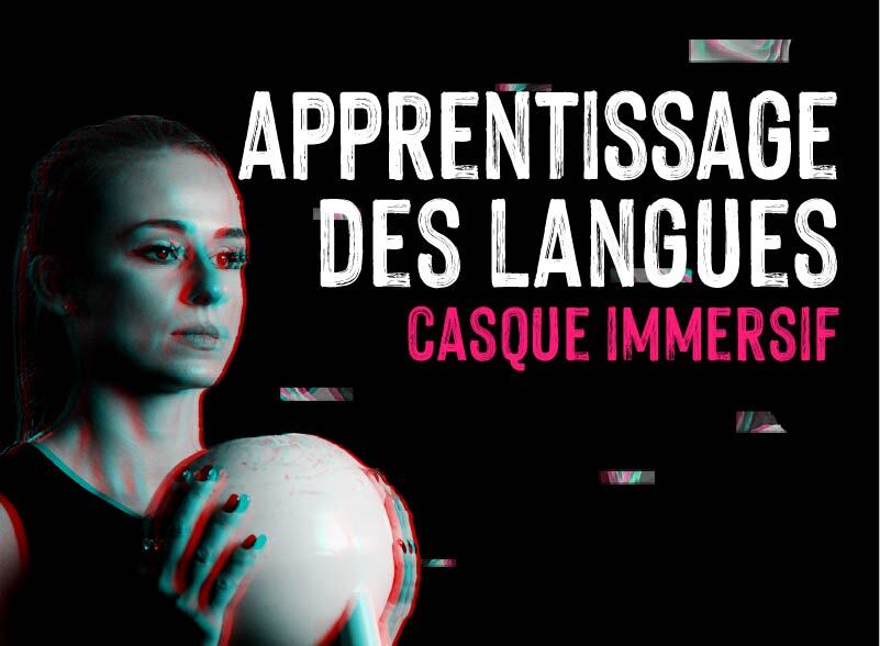 Apprentissage anglais casque neurolinguistique